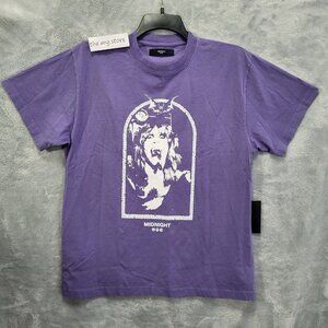 Midnight Studios Diary of a Madman Purple T-Shirt Ozzy Osborne Men's Sz M NWOT
